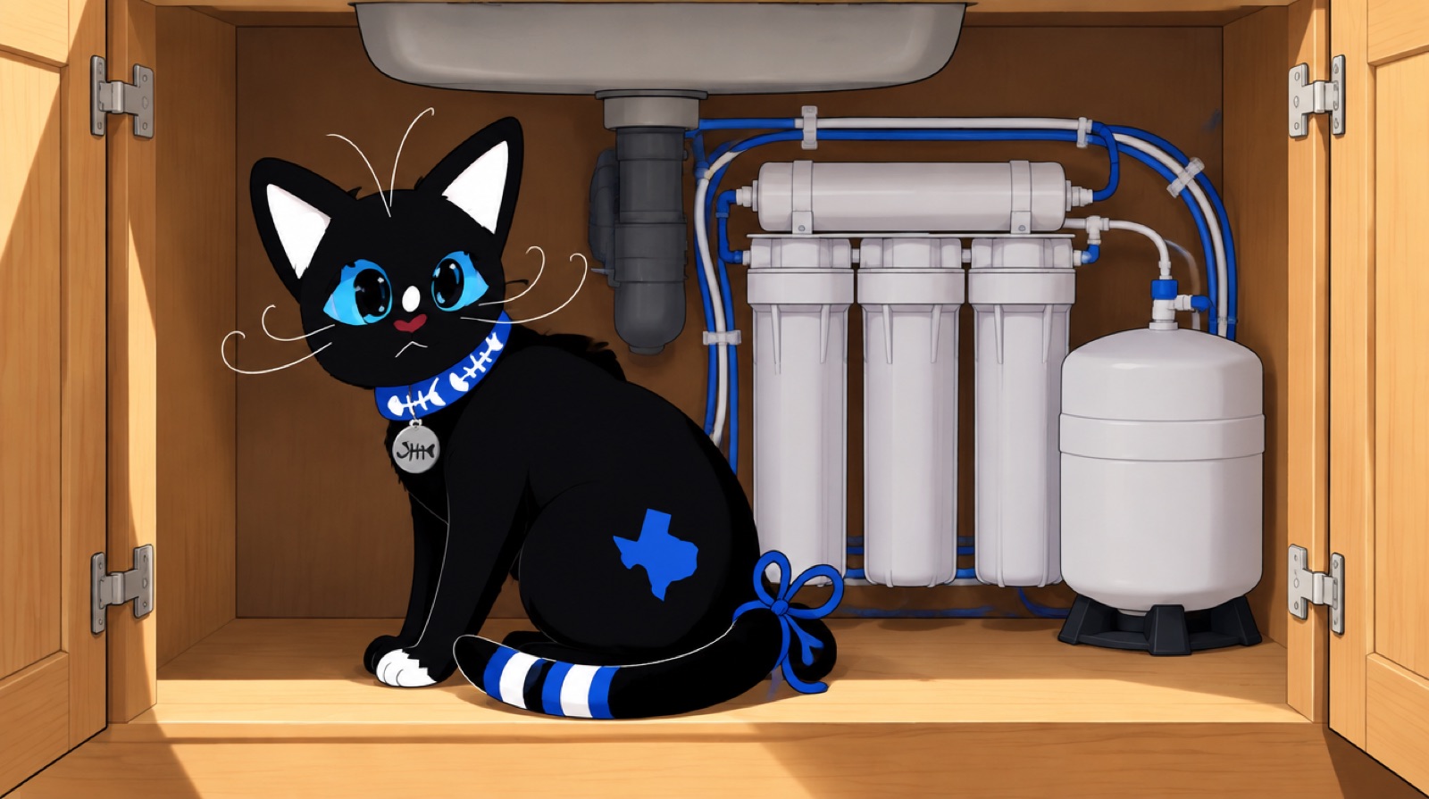 Under the sink